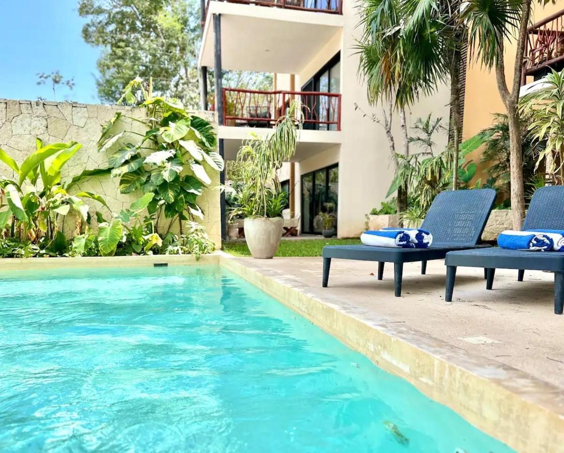 Suit Next To The Common Top Roof Exclusive Building Kingsize Bed 2 Super Pools, Gym, Grill Tulum Exterior foto