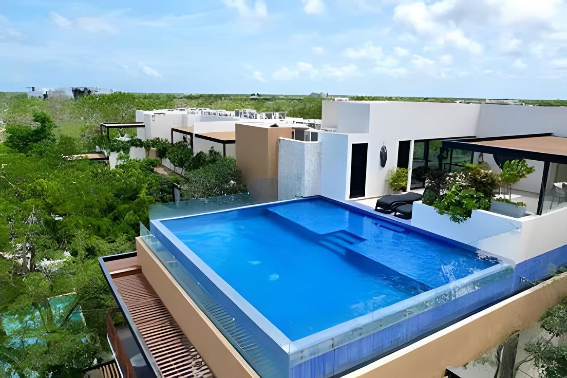 Suit Next To The Common Top Roof Exclusive Building Kingsize Bed 2 Super Pools, Gym, Grill Tulum Exterior foto